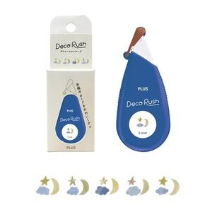 [PLUS] Deco Rush Decorative Tape Roller - Night Sky
